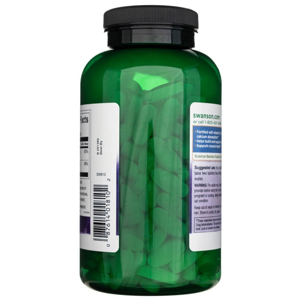 Solgar kalcio citratas ir vitaminas D3 - 250 tablečių