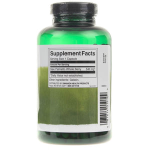 Swanson pilnas spektras Saw Palmetto 540 mg - 250 kapsulių - Magnis.lt