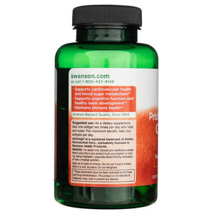 Swanson menkių kepenų aliejus - norvegiško grynumo 1000 mg - 60 kapsulių