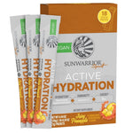Sunwarrior Warrior Active Hydration elektrolitai, sultingi ananasai - 18 vienetų