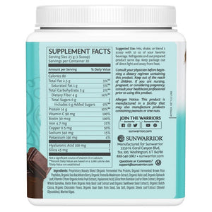 Sunwarrior kolageno baltyminis kondicionierius, Chocolate Fudge - 500 g