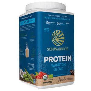 Sunwarrior ekologiškas Warrior baltymų mišinys Mocha - 750 g