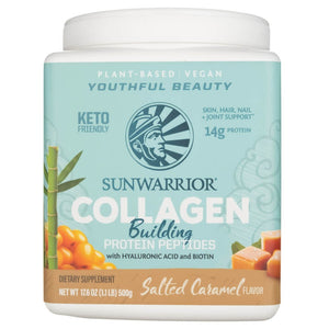 Sunwarrior kolageną formuojantys baltymų peptidai Sūdyta karamelė - 500 g