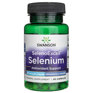 Swanson SelenoExcell Selenas 200 mcg - 60 kapsulių - Magnis.lt