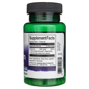 Swanson SelenoExcell Selenas 200 mcg - 60 kapsulių - Magnis.lt