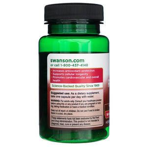 Swanson Resveratrol Complex 180 mg - 60 kapsulių - Magnis.lt