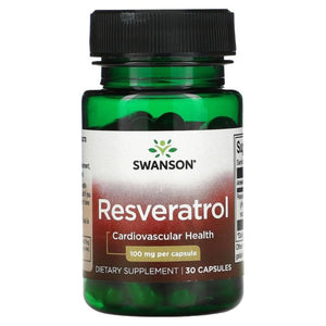 Swanson Resveratrol 100 mg - 30 kapsulių - Magnis.lt