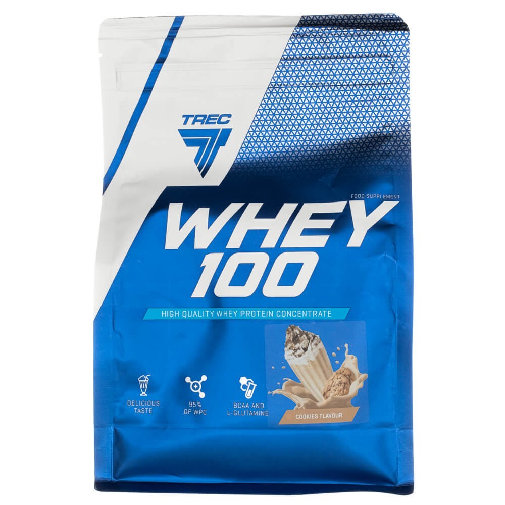 Trec Išrūgų baltymų koncentratas Whey 100, sausainis - 700 g