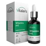 Vitaler's Vitaminas A + E 800 mcg, lašai - 30 ml