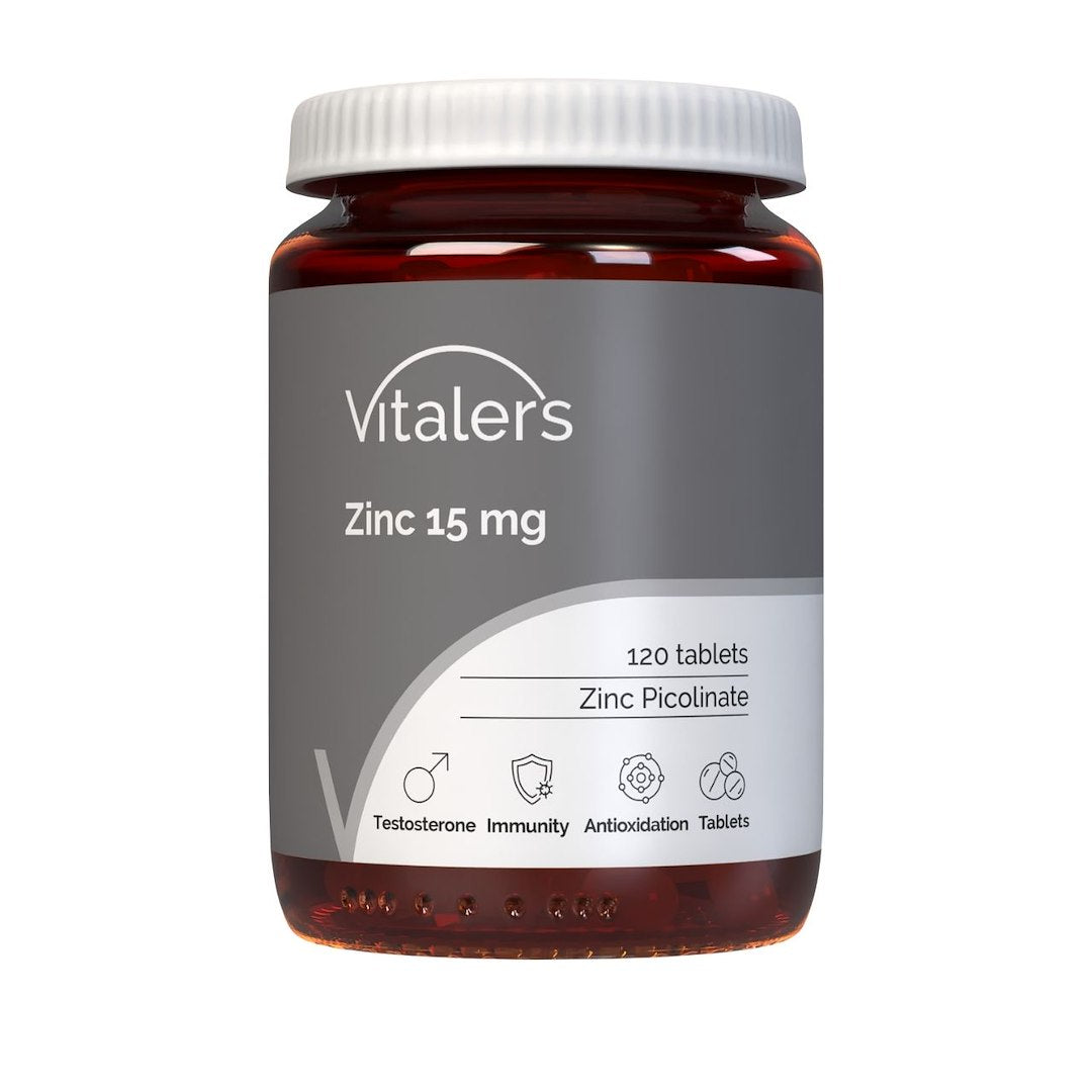 Vitaler's Cinko pikolinatas 15 mg - 120 kapsulių