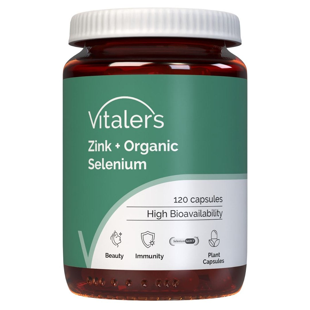 Vitaler's Cinkas 15 mg + Selenas 200 mcg - 120 kapsulių