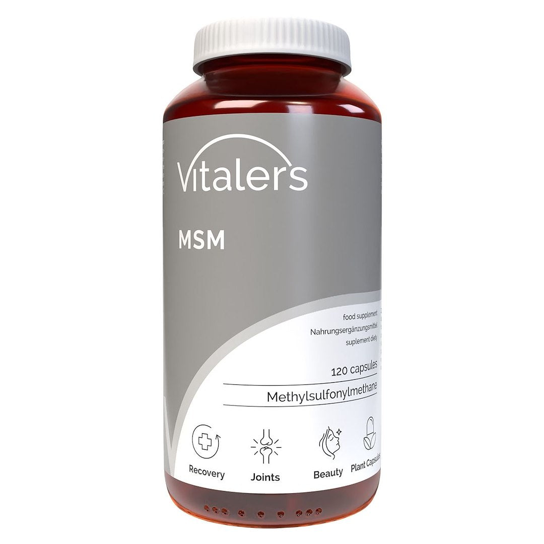 Vitalers - MSM 700 mg 120 kapsulių