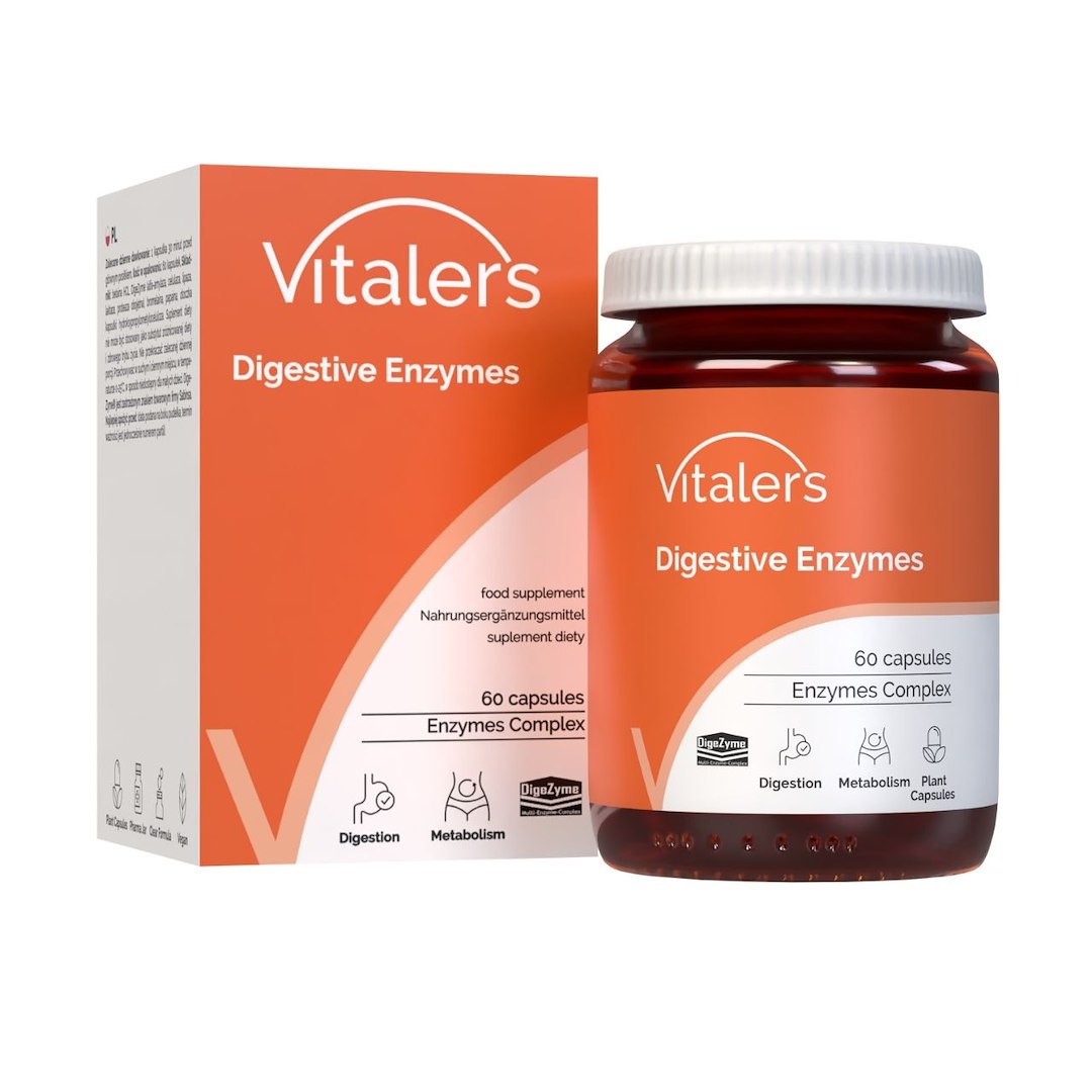 Vitaler's virškinimo fermentai - 60 kapsulių