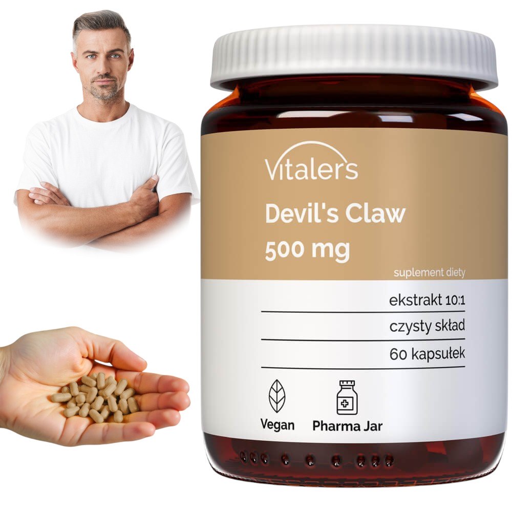 Vitaler's Devil's Claw 500 mg - 60 kapsulių