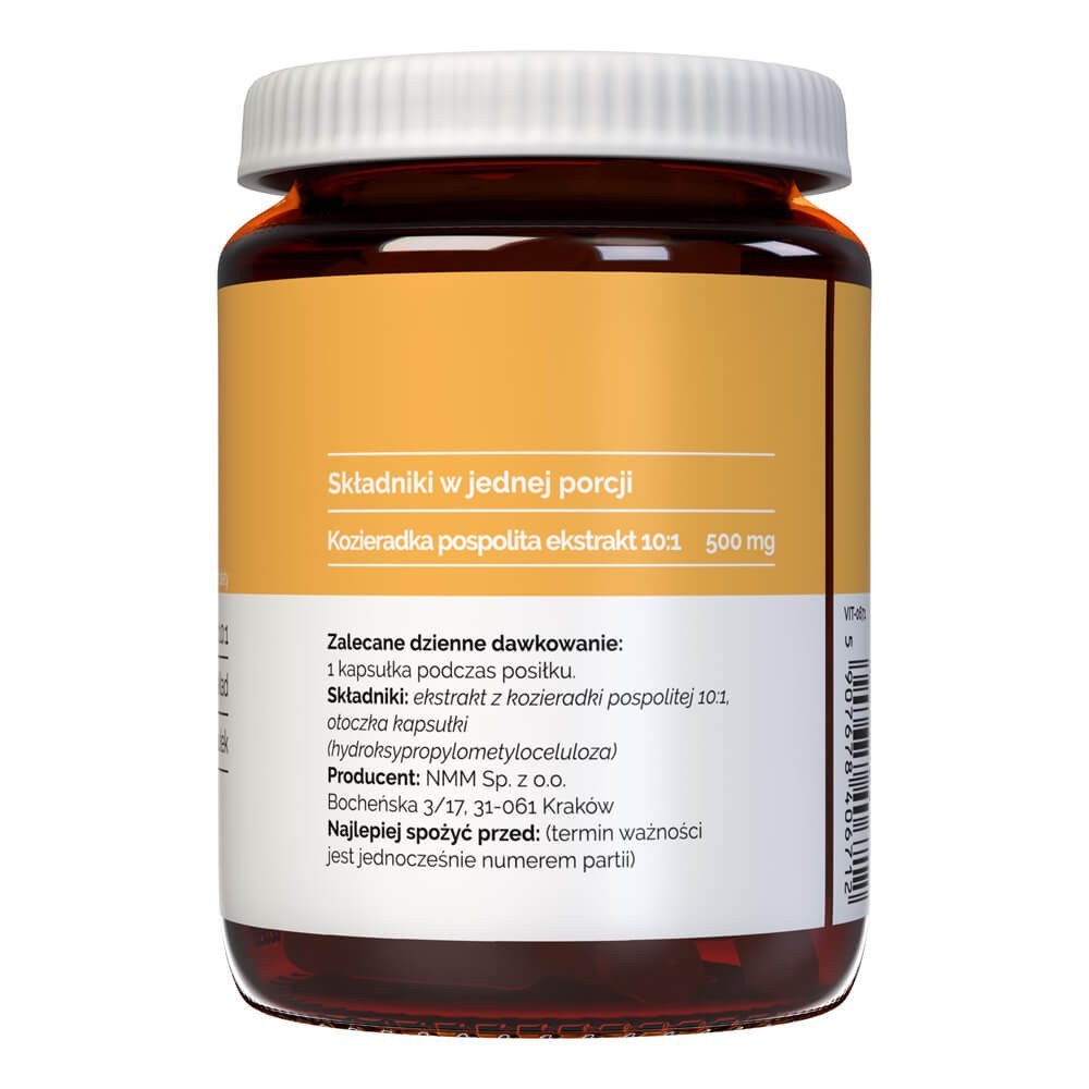 Vitaler's Fenugreek 500 mg - 60 kapsulių