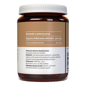 Vitaler's Maitake (Maitake lapų kirmėlės) 500 mg - 60 kapsulių