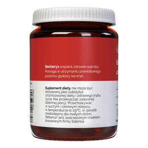 Vitaler's Berberine 400 mg - 60 kapsulių