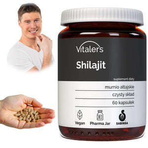 Vitaler's Shilajit 400 mg - 60 kapsulių