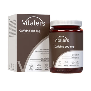 Vitaler kofeinas 200 mg - 120 tablečių