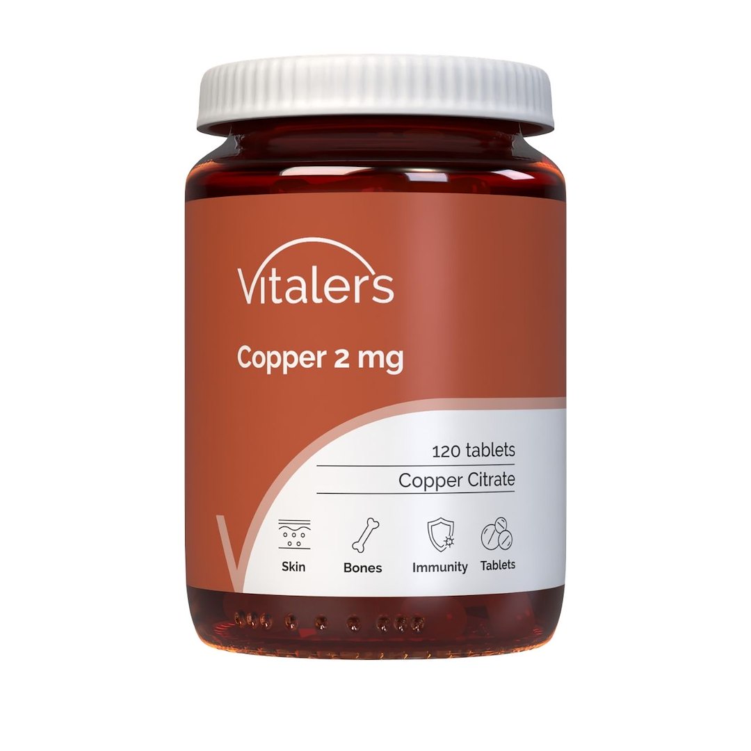 Vitaler's Copper 2 mg - 120 tablečių