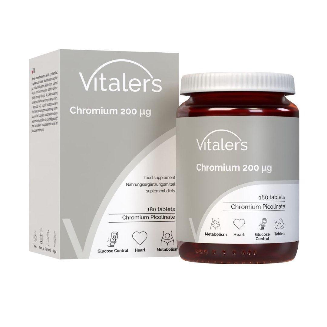Vitaler's Chromium 200 mcg - 180 tablečių