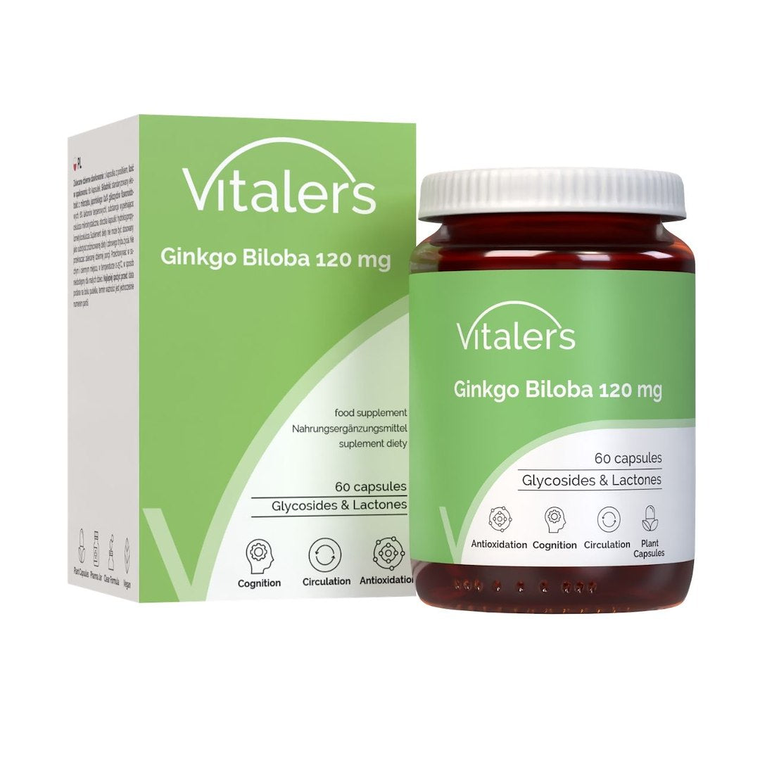 Vitaler's Ginkgo Biloba 120 mg - 60 kapsulių