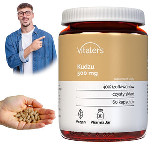 Vitaler's Kudzu Root 500 mg - 60 kapsulių