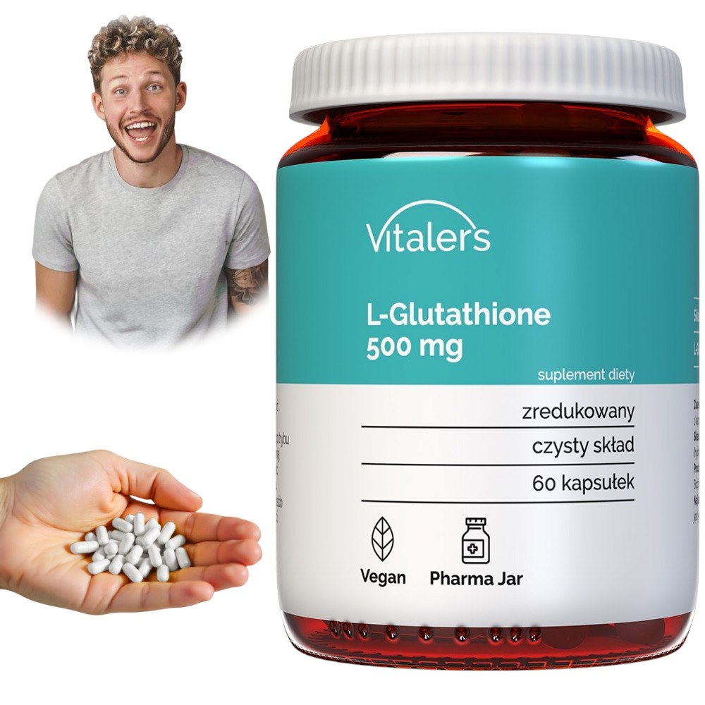 Vitaler's L-Glutathione 500 mg - 60 kapsulių