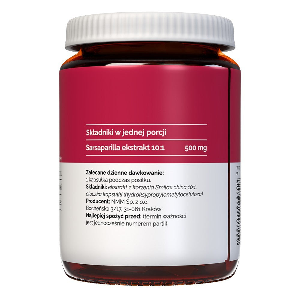 Vitaler's Sarsaparilla 500 mg - 60 kapsulių