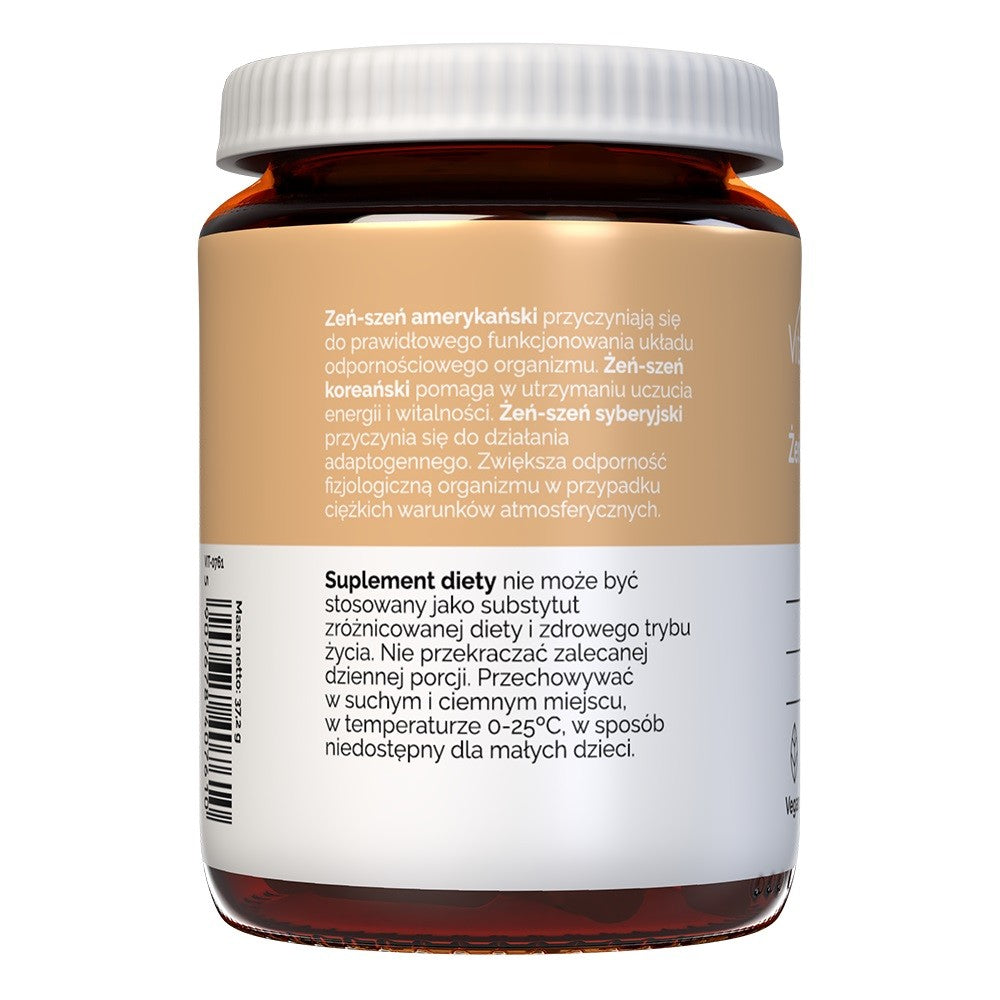 Vitaler's Ginseng Complex - 60 kapsulių