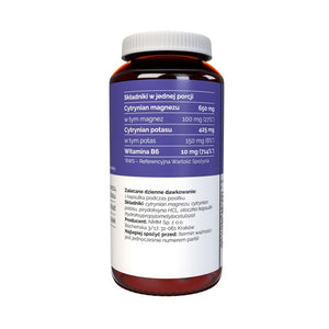 Vitaler magnis 100 mg + kalis 150 mg + vitaminas B6 10 mg - 120 kapsulių