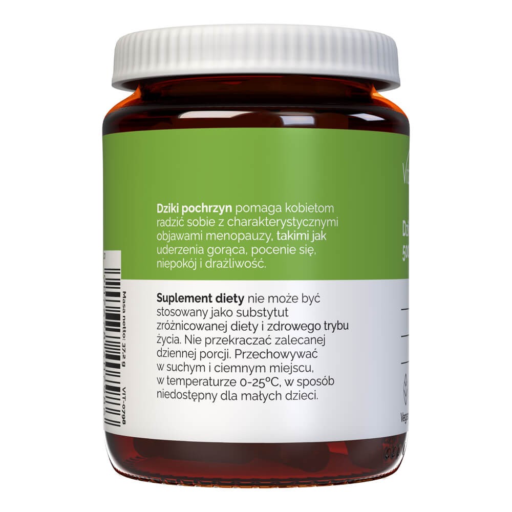 Vitalers - Laukiniai batatai 500 mg 60 kapsulių