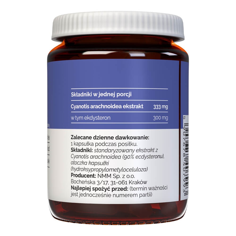 Vitalers - Ecdysterone 300 mg 60 kapsulių