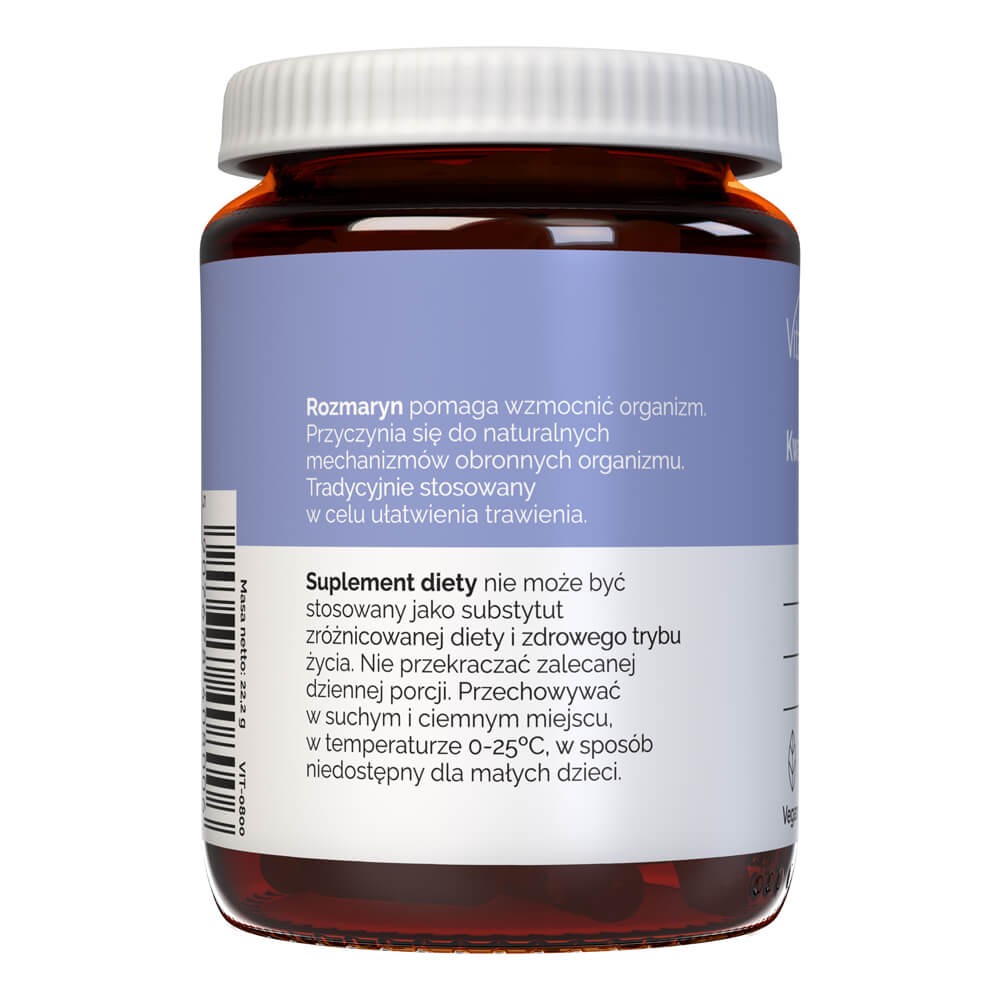 Vitalers - Ursolio rūgštis 250 mg 60 kapsulių