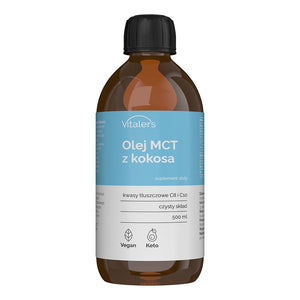 Vitalers - MCT aliejus iš kokosų 500ml