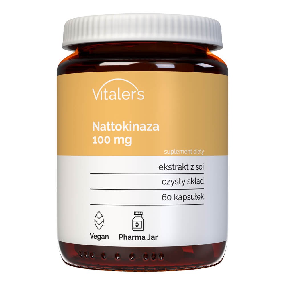 Vitalers - Nattokinazė 100 mg 60 kapsulių