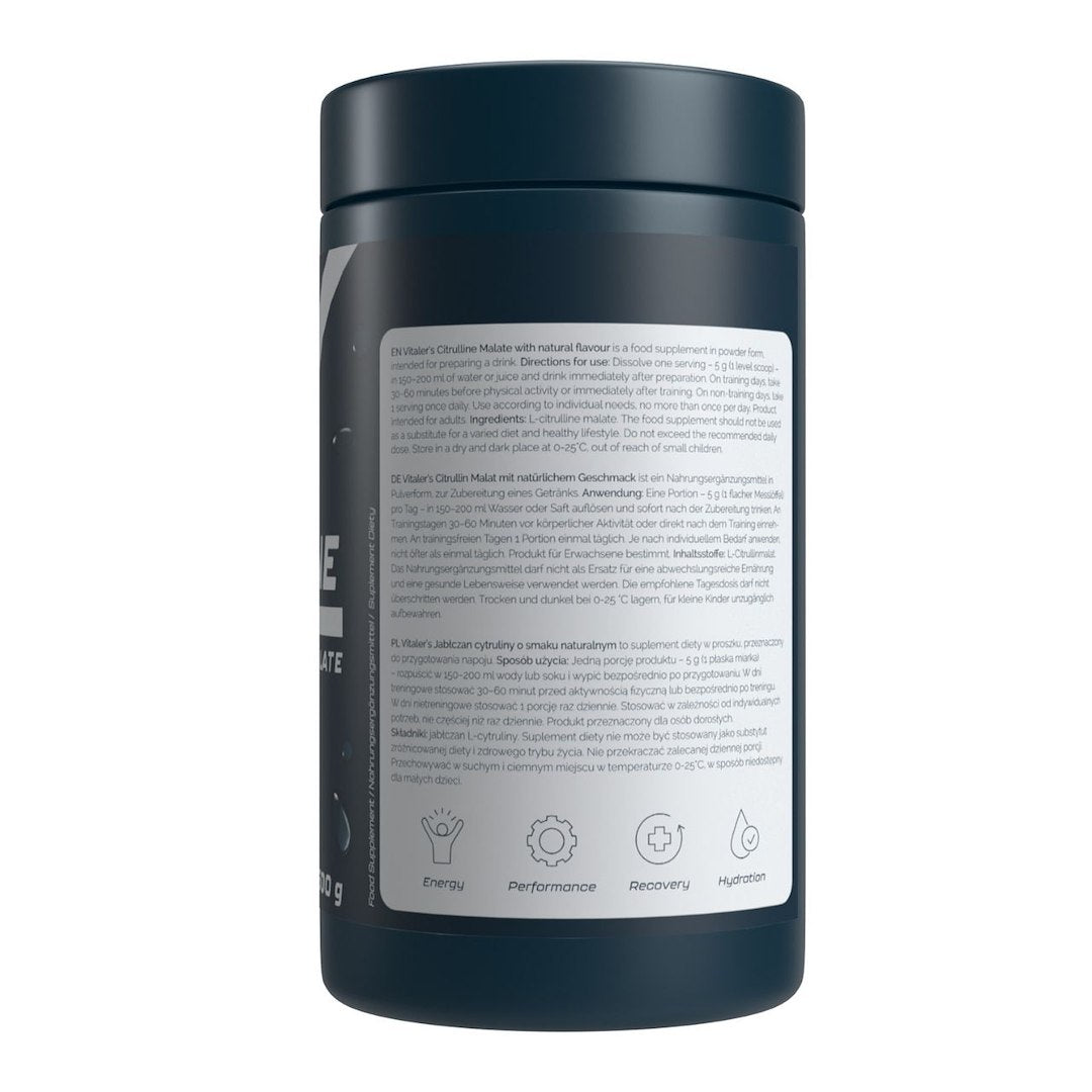 Vitalers Sport - Citrulinas be skonio 500g