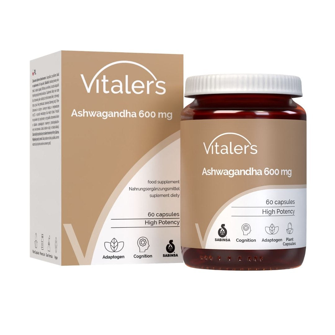 Vitaler's Ashwagandha 600 mg - 60 kapsulių