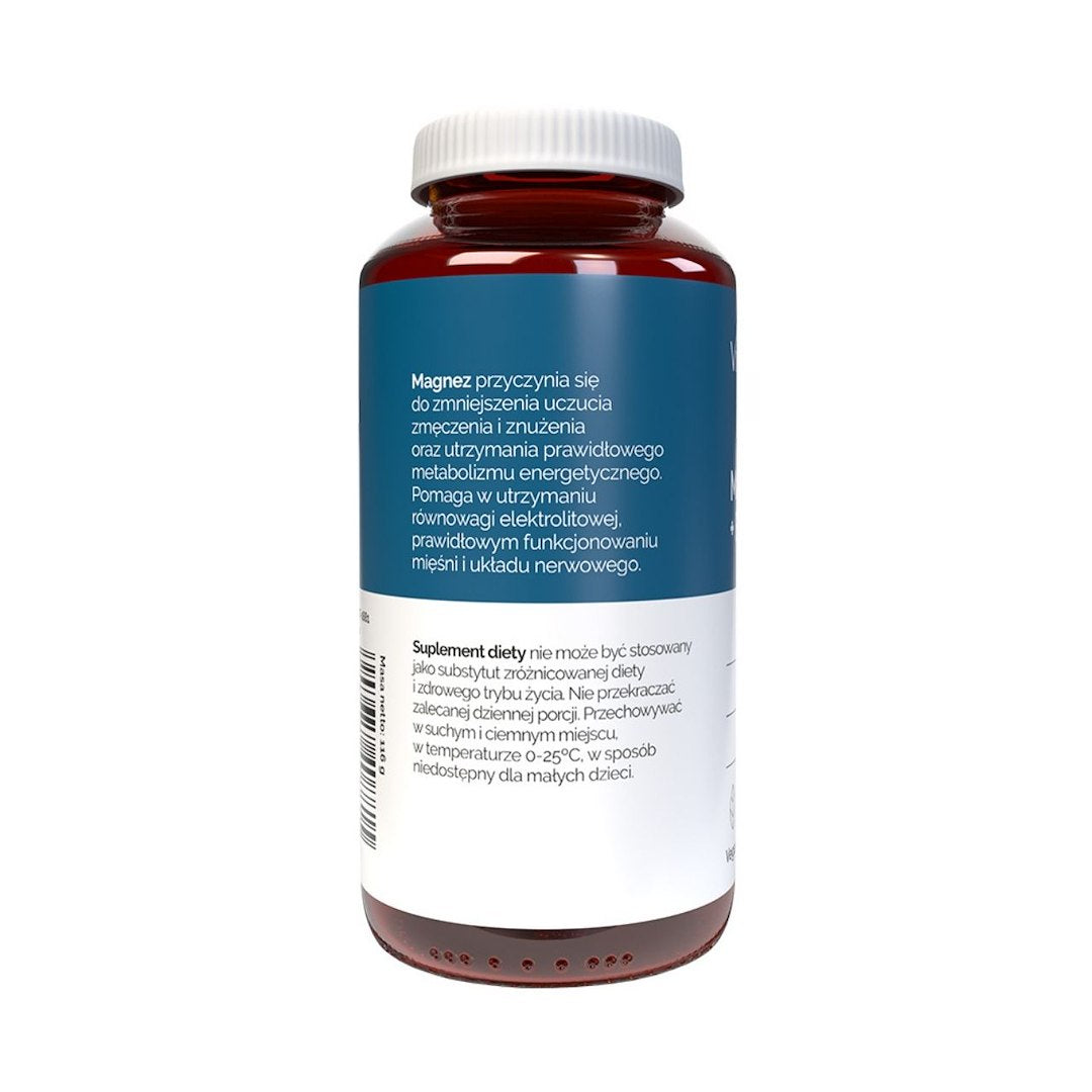 Vitaler's Magnis 125 mg + B6 6 mg - 120 kapsulių