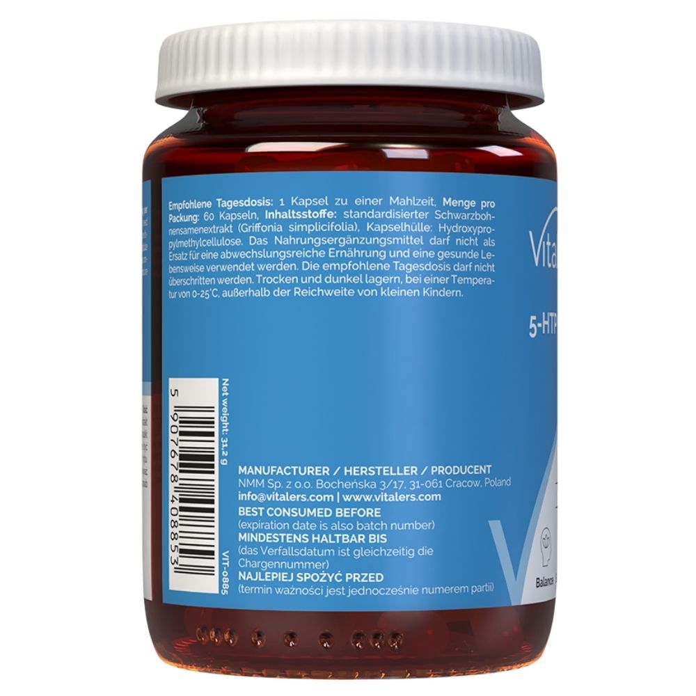 Vitaler's 5-HTP 100 mg - 60 kapsulių