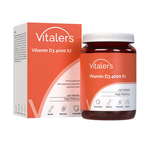 Vitaler vitaminas D3 4000 TV - 240 tablečių