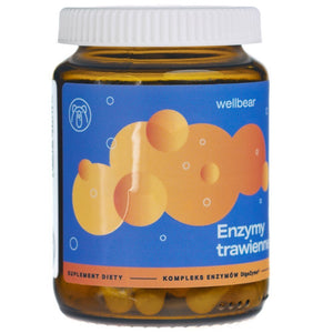 Wellbear virškinimo fermentai - 60 kapsulių