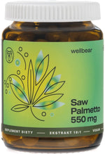 Wellbear Saw Palmetto 550 mg - 60 kapsulių