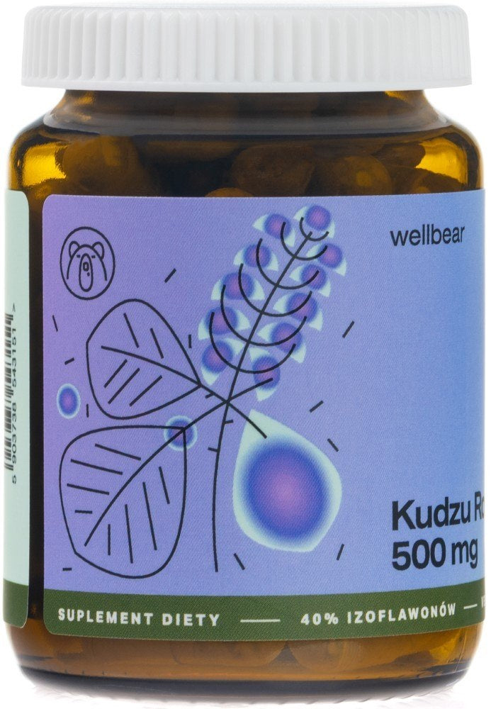 Wellbear Kudzu 500 mg - 60 kapsulių