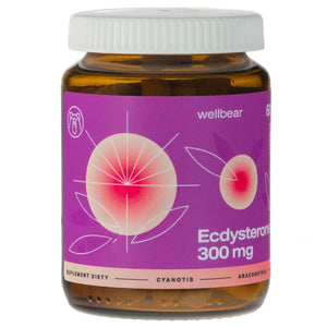 Wellbear Ecdysterone (Ecdysterone) 300 mg - 60 kapsulių