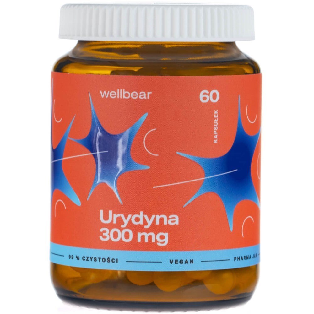 Wellbear Uridine 300 mg - 60 kapsulių
