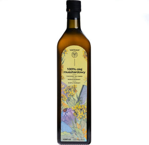 Wellbear šalto spaudimo garstyčių aliejus - 1000 ml