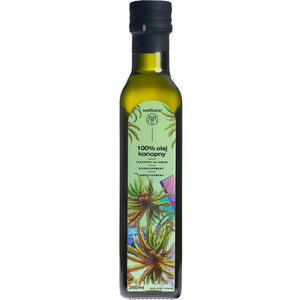 Wellbear šalto spaudimo kanapių aliejus - 250 ml