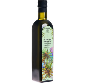 Wellbear šalto spaudimo kanapių aliejus - 500 ml