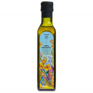 Wellbear šalto spaudimo linų sėmenų aliejus - 250 ml